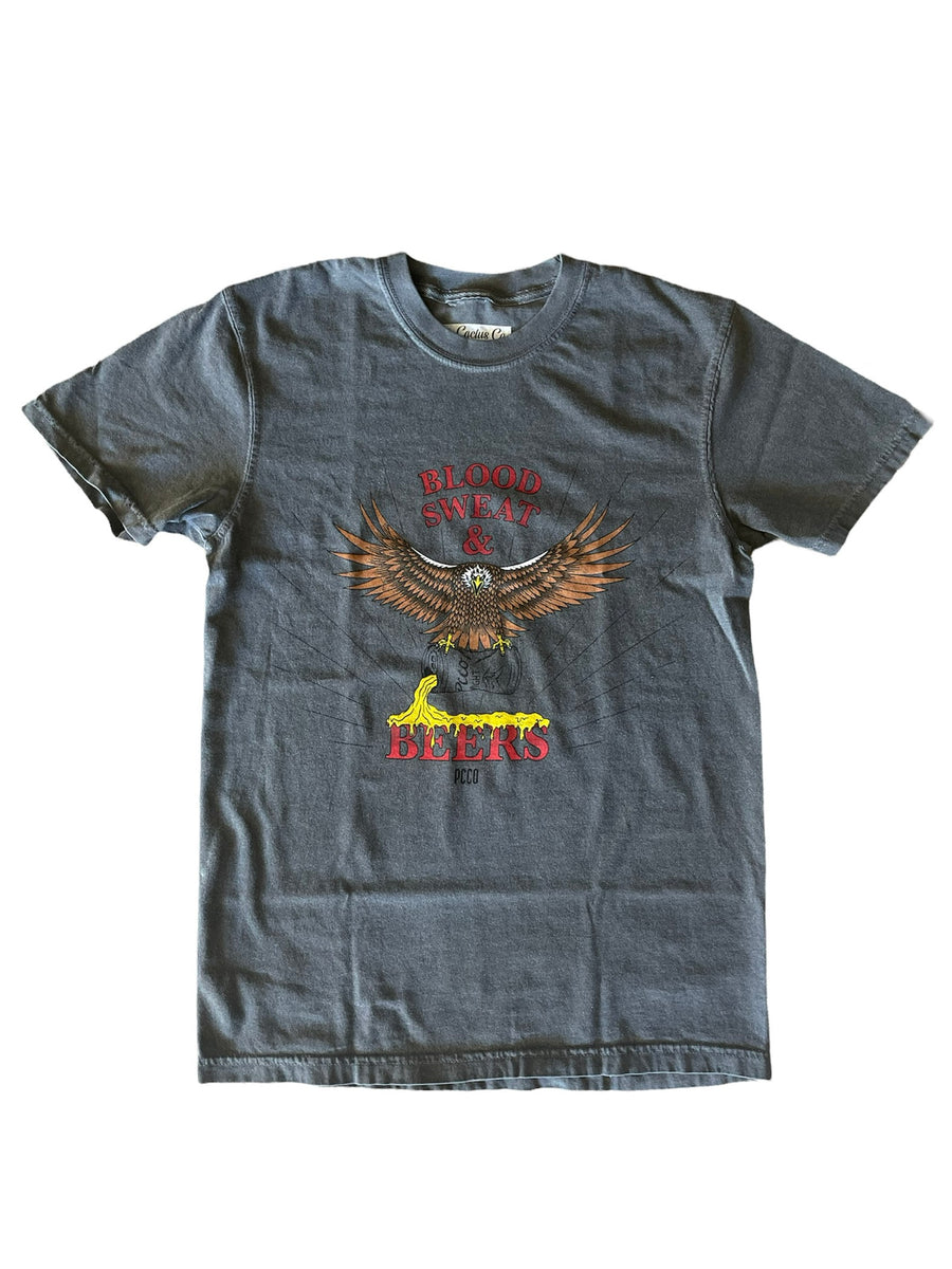 Blood Sweat & Beers (Front Design) – PinkCactusCo