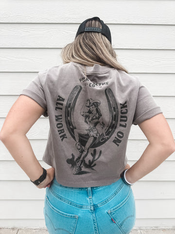 All Work Crop Tee
