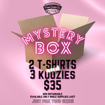 MYSTERY BOX 2Tees + 3Koozies FOR $35